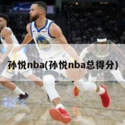 孙悦nba(孙悦nba总得分)
