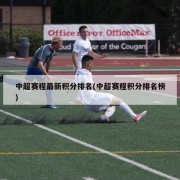 中超赛程最新积分排名(中超赛程积分排名榜)