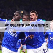 2012奥运奖牌榜(2012奥运奖牌榜总览)
