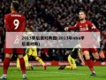 2013季后赛对阵图(2013年nba季后赛对阵)