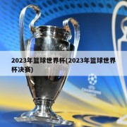 2023年篮球世界杯(2023年篮球世界杯决赛)