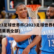 2023足球世界杯(2023足球世界杯比赛结果表全部)
