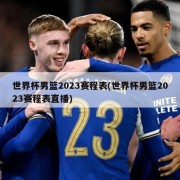世界杯男篮2023赛程表(世界杯男篮2023赛程表直播)
