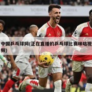 中国乒乓球网(正在直播的乒乓球比赛咪咕视频)