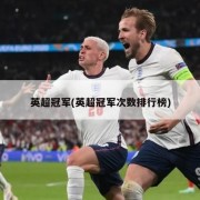 英超冠军(英超冠军次数排行榜)