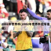 2002年世界杯(2002年世界杯冠军是谁)