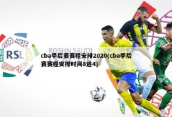 cba季后赛赛程安排2020(cba季后赛赛程安排时间8进4)