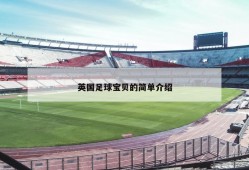 英国足球宝贝的简单介绍