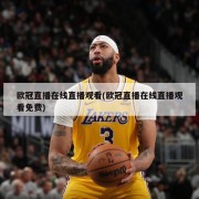 欧冠直播在线直播观看(欧冠直播在线直播观看免费)