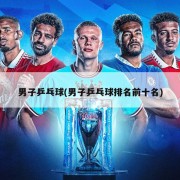 男子乒乓球(男子乒乓球排名前十名)