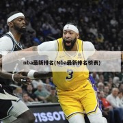 nba最新排名(Nba最新排名榜表)
