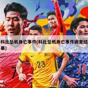 科比坠机身亡事件(科比坠机身亡事件调查结果)