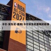 卡尔-安东尼-唐斯(卡尔安东尼唐斯的故事)
