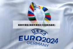 英联杯赛程(英联杯赛程比分结果表最新)