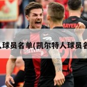 凯尔特人球员名单(凯尔特人球员名单虎扑)