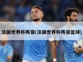 法国世界杯阵容(法国世界杯阵容篮球)