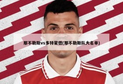 那不勒斯vs多特蒙德(那不勒斯队大名单)