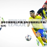 温布尔顿网球公开赛(温布尔顿网球公开赛2024)
