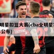 cba全明星扣篮大赛(cba全明星扣篮大赛名单公布)