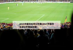 2015中国羽毛球公开赛(2015中国羽毛球公开赛抽签图)