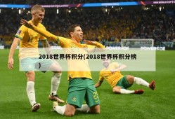 2018世界杯积分(2018世界杯积分榜)