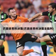 巴西世界杯决赛(巴西世界杯决赛主裁判)