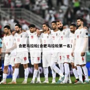 合肥马拉松(合肥马拉松第一名)