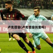 卢克德容(卢克德容厉害吗)