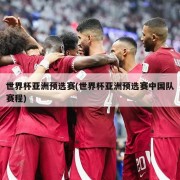 世界杯亚洲预选赛(世界杯亚洲预选赛中国队赛程)