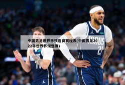 中国男足世界杯预选赛赛程表(中国男足2022年世界杯预选赛)