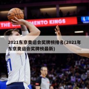 2021东京奥运会奖牌榜排名(2021年东京奥运会奖牌榜最新)