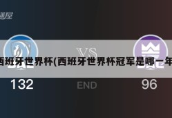 西班牙世界杯(西班牙世界杯冠军是哪一年)