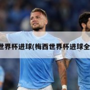 梅西世界杯进球(梅西世界杯进球全记录)