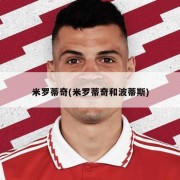 米罗蒂奇(米罗蒂奇和波蒂斯)