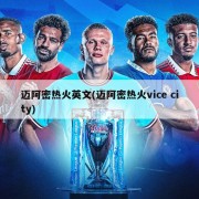 迈阿密热火英文(迈阿密热火vice city)