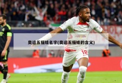 奥运五福娃名字(奥运五福娃的含义)