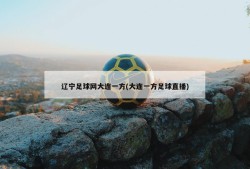 辽宁足球网大连一方(大连一方足球直播)