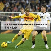 山东鲁能直播在线观看(山东鲁能直播在线观看 现场直播)