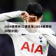 2014世界杯32强名单(2014世界杯32强分组)