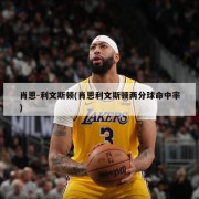 肖恩-利文斯顿(肖恩利文斯顿两分球命中率)