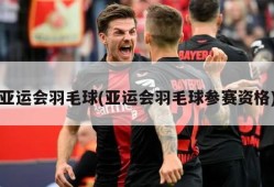 亚运会羽毛球(亚运会羽毛球参赛资格)
