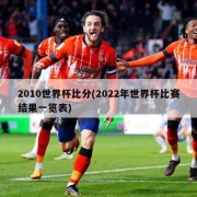 2010世界杯比分(2022年世界杯比赛结果一览表)