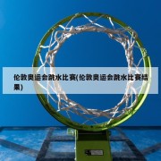 伦敦奥运会跳水比赛(伦敦奥运会跳水比赛结果)