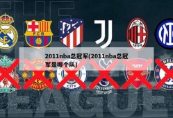 2011nba总冠军(2011nba总冠军是哪个队)