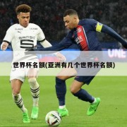 世界杯名额(亚洲有几个世界杯名额)