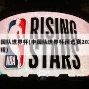 中国队世界杯(中国队世界杯预选赛2023赛程)