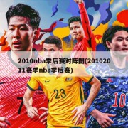2010nba季后赛对阵图(20102011赛季nba季后赛)