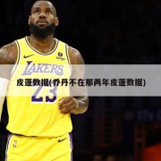 皮蓬数据(乔丹不在那两年皮蓬数据)