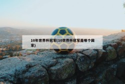 10年世界杯冠军(10世界杯冠军是哪个国家)