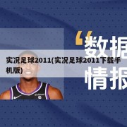 实况足球2011(实况足球2011下载手机版)